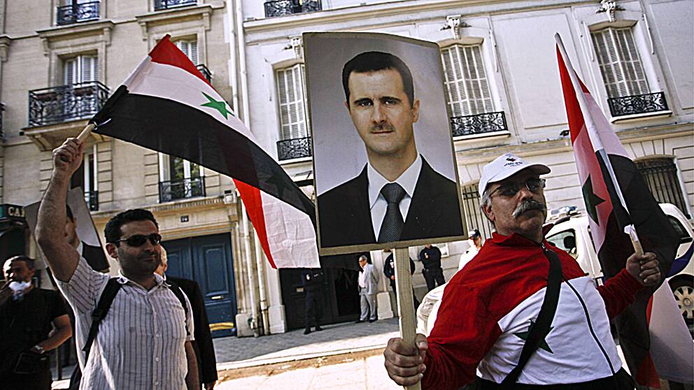 Syriens president Bashar al Assad