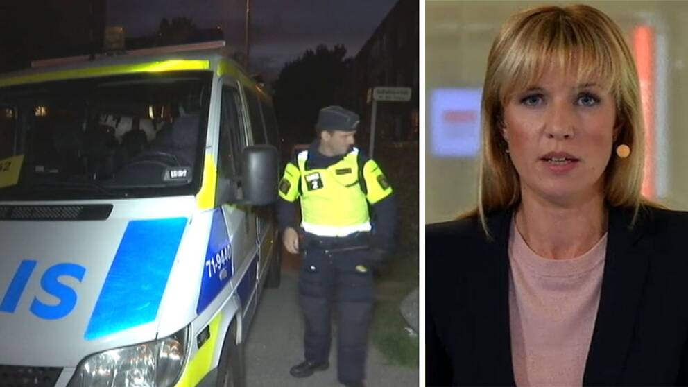 SVT Nyheter sänder live med anledning av skottlossningen i Malmö
