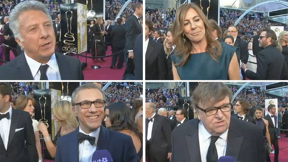 Dustin Hoffman, Kathryn Bigalow, Christoph Waltz och Michael Moore lovprisar alla Malik Bendjellouls Oscarsvinnare.