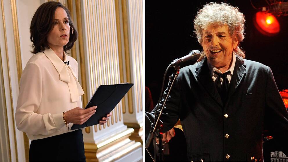 Sara Danius, Bob Dylan.