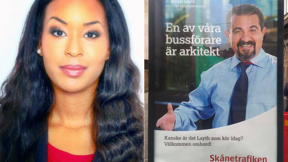 Skånetrafikens lokala reklamkampanj har fått kritik.