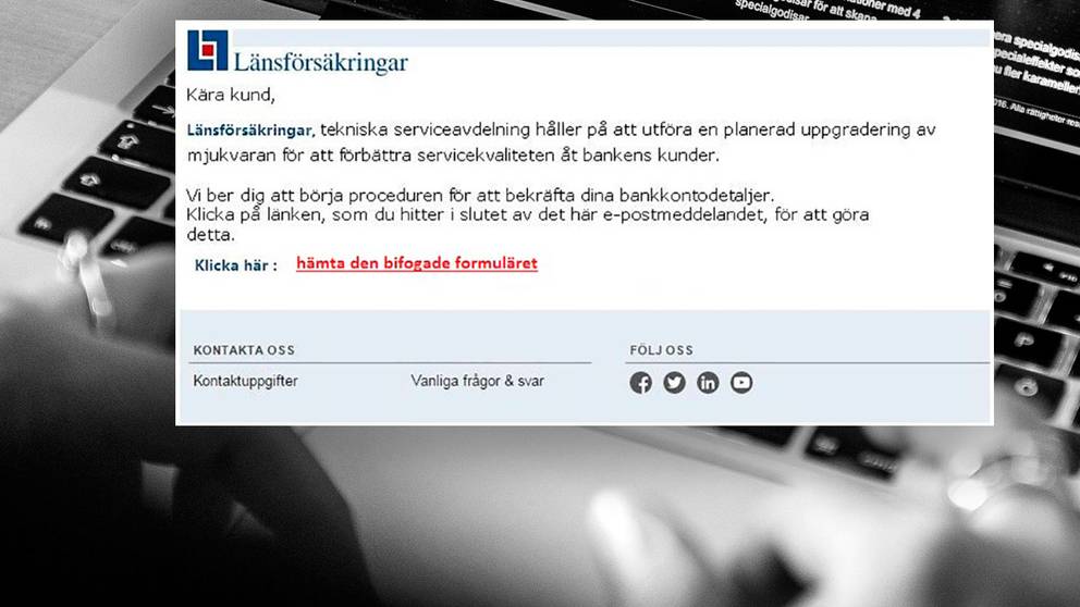Lansforsakringar Varnar For Ny Bankbluff Svt Nyheter