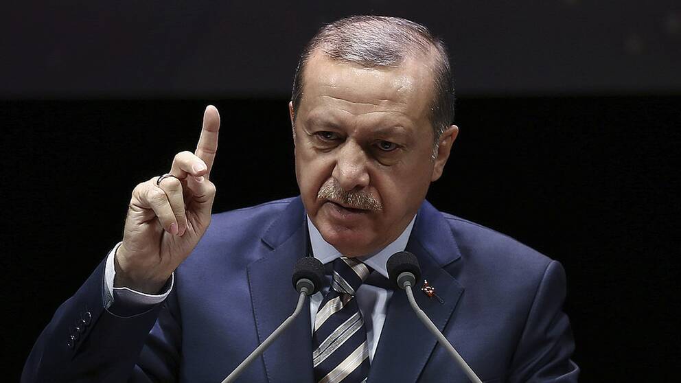 Turkiets president Tayyip Erdogan.