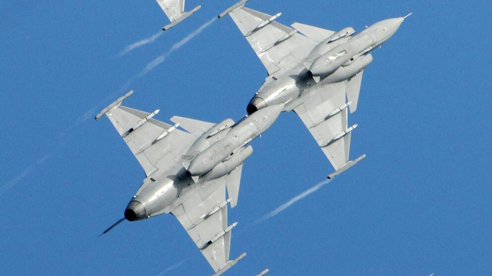 Jas 39 Gripen.