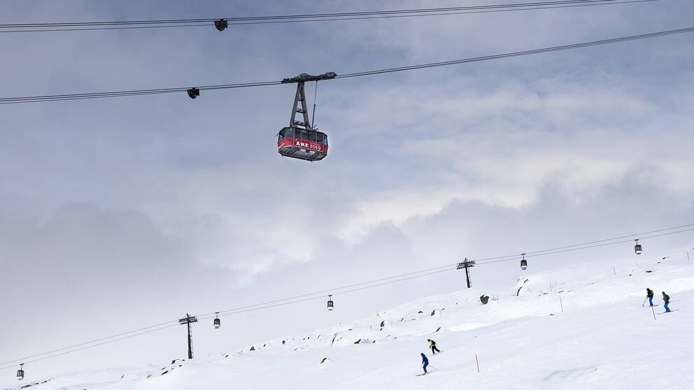 Kabinbanan i Åre.