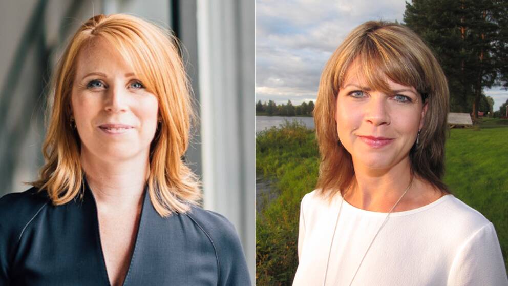 Centerpartiets Annie Lööf och Sofia Jarl om att krossa glastaket.