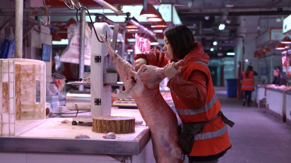 Kina har sedan början av 80-talet ökat sin köttkonsumption med över 400 procent. Nu räcker det enligt myndigheterna som vill se en halvering av köttätandet.