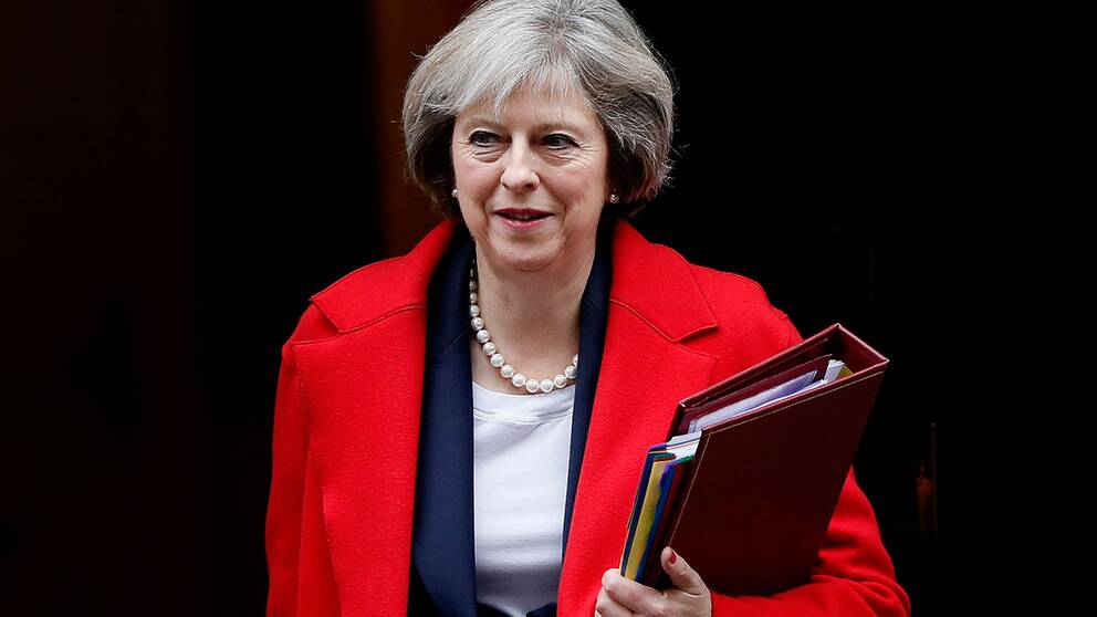 Storbritanniens premiärminister Theresa May.
