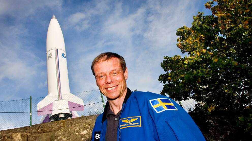 Astronauten Christer Fuglesang.