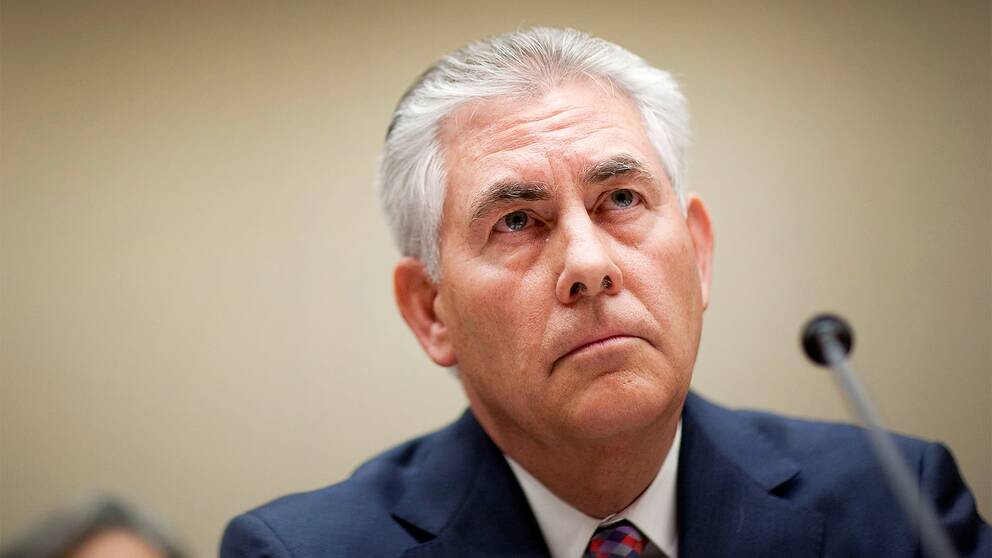 Exxon Mobils styrelseordförande och vd, Rex Tillerson.