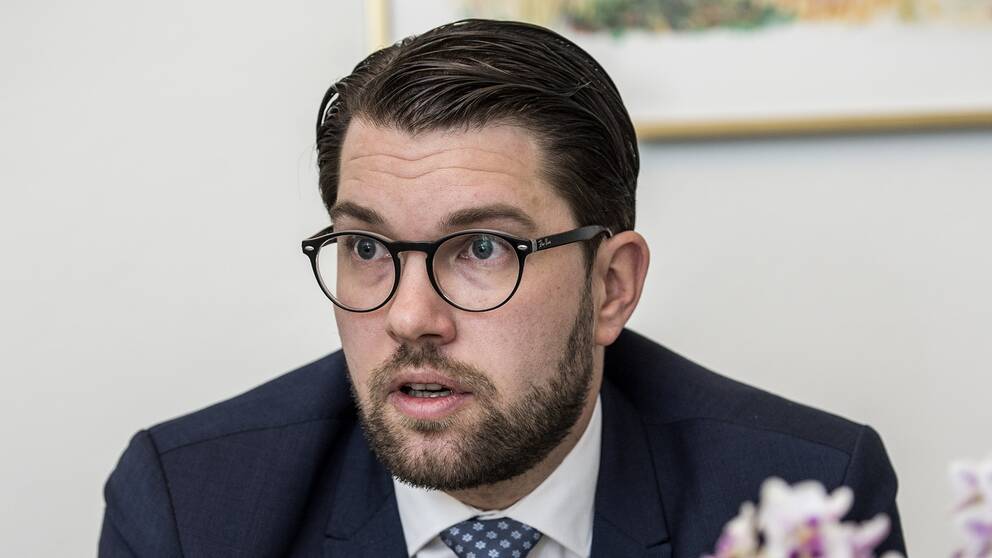 Jimmie Åkesson, partiledare för Sverigedemokraterna