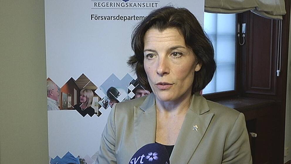 Karin Enström (M), försvarsminister