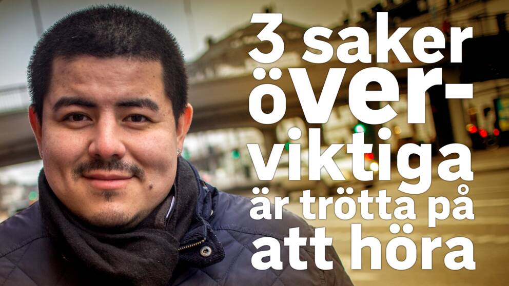 porträtt Orley Andreasson, rubrik: 3 saker överviktiga är trötta på att höra