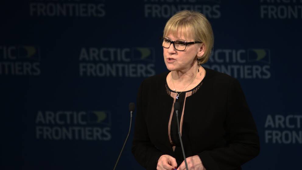 Margot Wallström på Arctic Frontiers möte i Tromsö