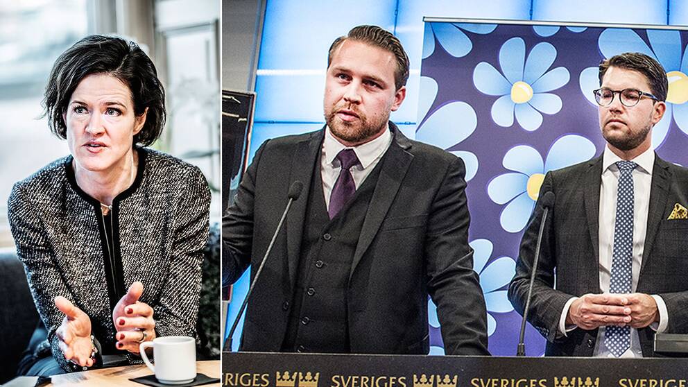 Anna Kinberg Batra och Mattias Karlsson och Jimmie Åkesson