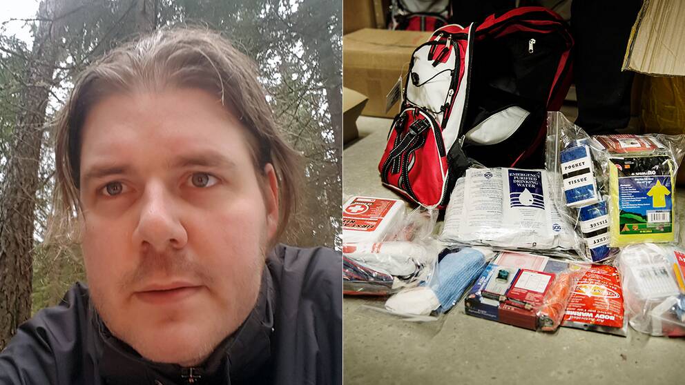 Andreas Karlsson är prepper och driver bloggen urvaken.com.