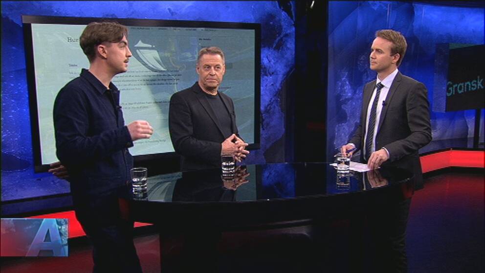 Jack Werner och Ulf Johansson i Aktuellt.