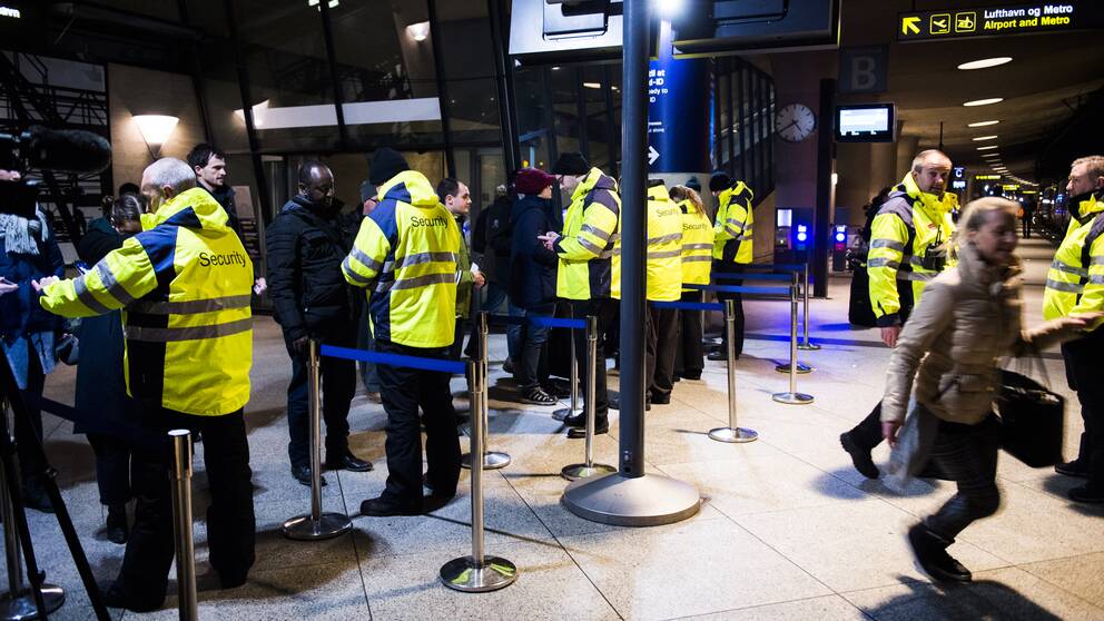 ID-kontroller på Köpenhamns flygplats Kastrup