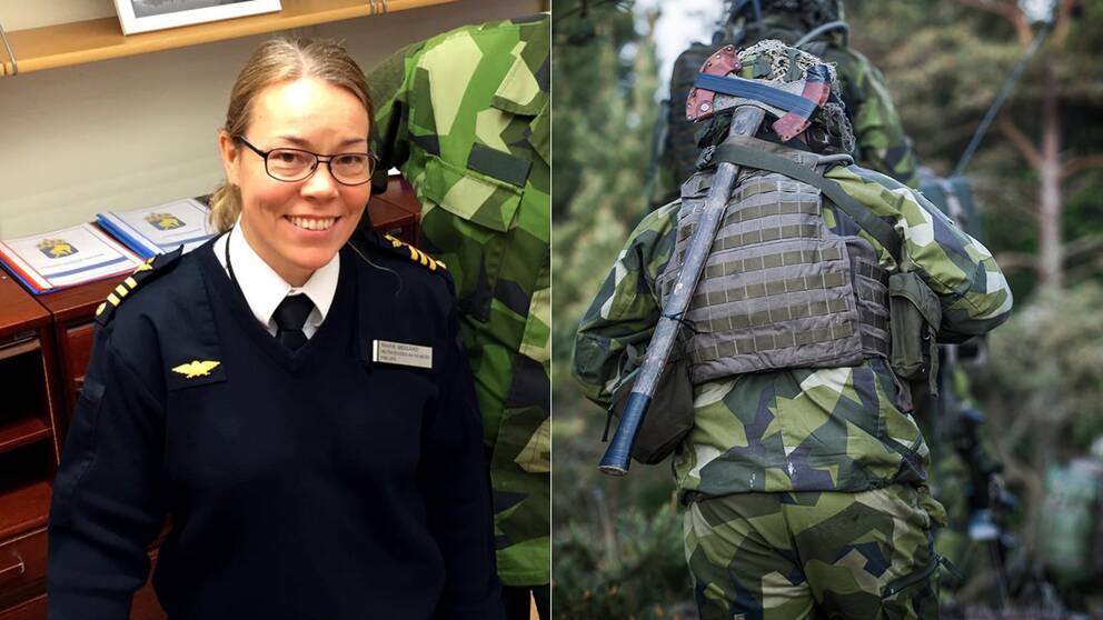 Marie Meigård har arbetat inom försvarsmakten i över 20 år.