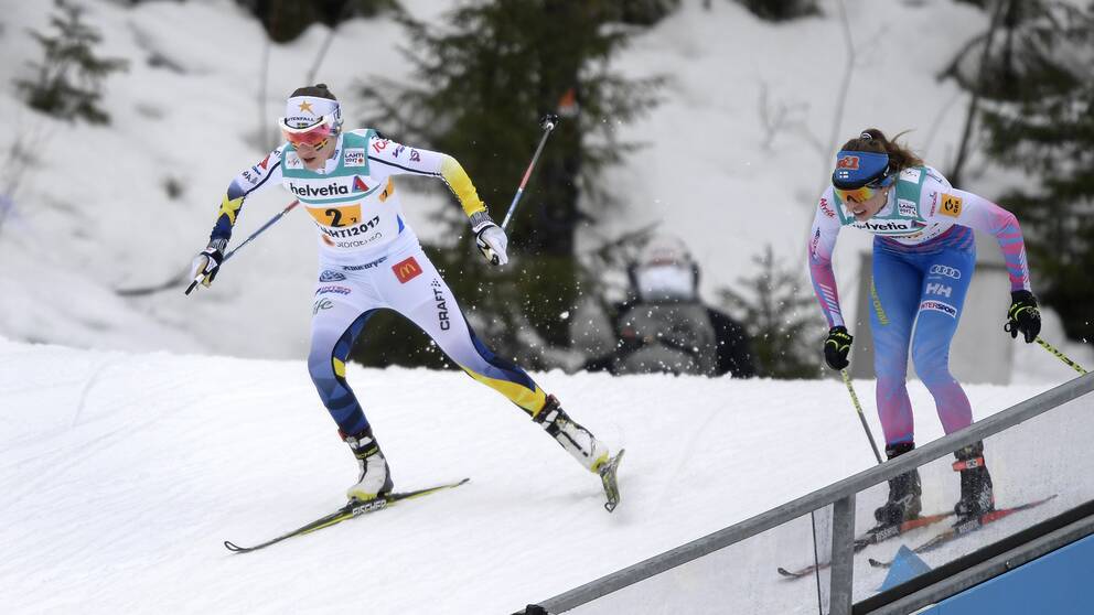 Ebba Andersson passerar Mononen