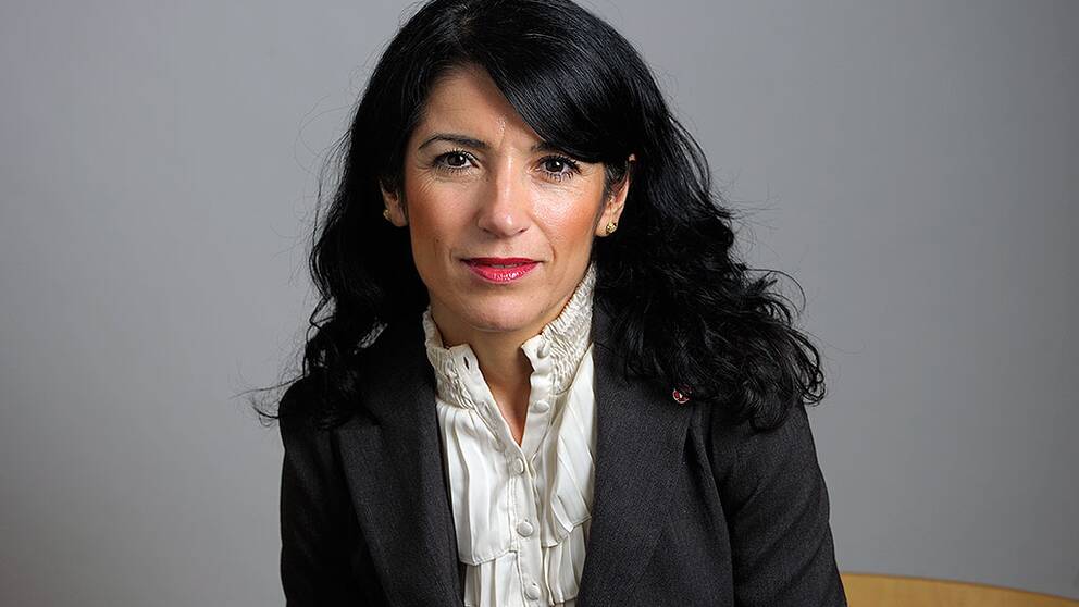 Amineh Kakabaveh, politiker, riksdagsledamot för Vänsterpartiet 