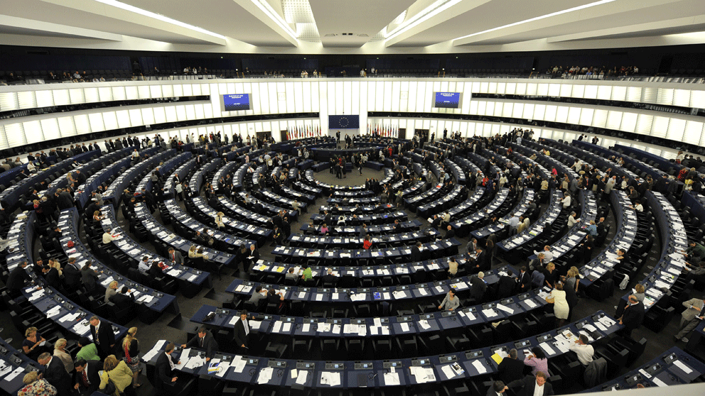 EU-parlamentet i Strasbourg. Foto: Scanpix