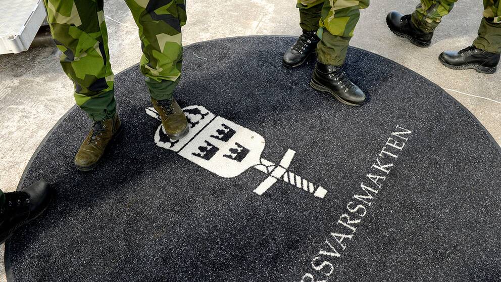 genrebild militär försvarsmakten