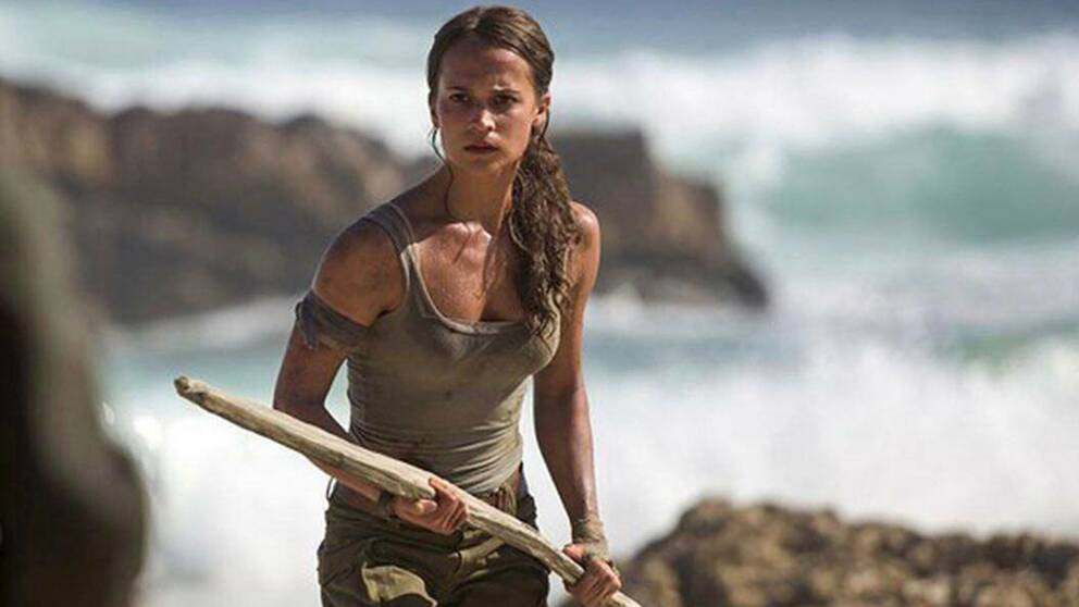 Alicia Vikander i rollen som Lara Croft.