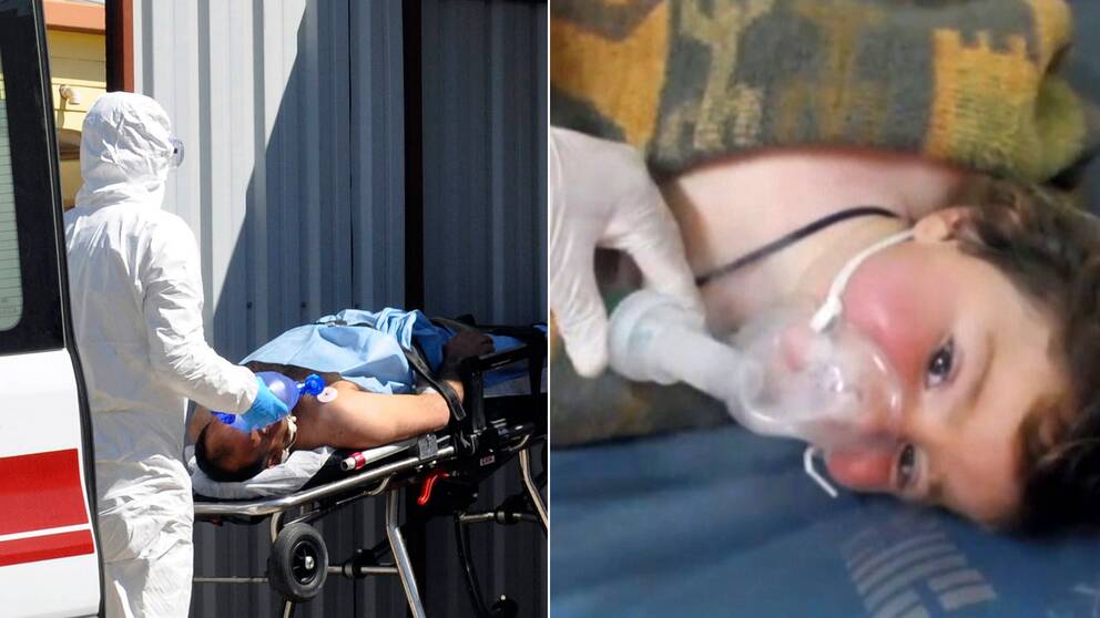 SVT Nyheter varnar för starka bilder