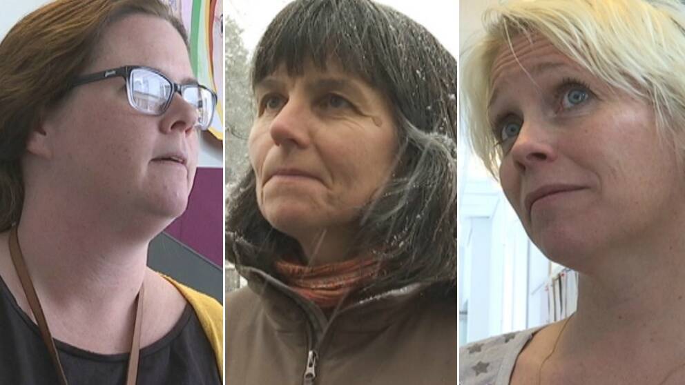 Ewa Hansson, Eva Strandberg, Elin Karlström
