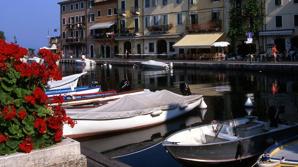 Gardasjön i norra Italien