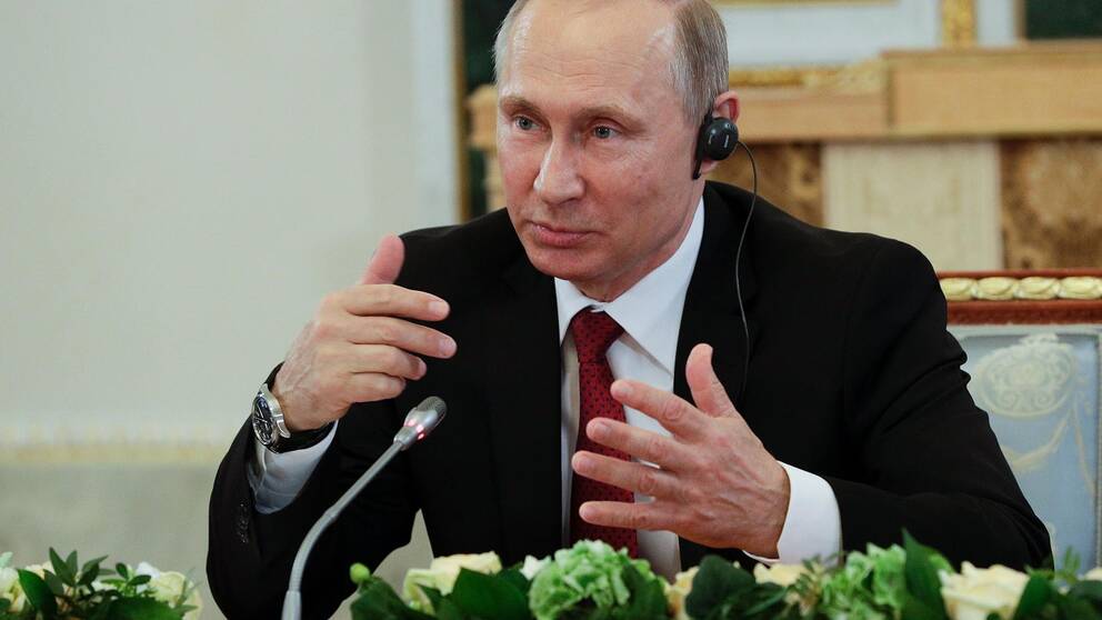Putin Sverige i Nato ”hot mot Ryssland” SVT Nyheter