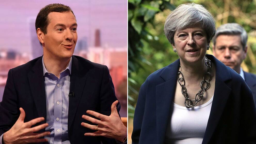George Osborne och Theresa May