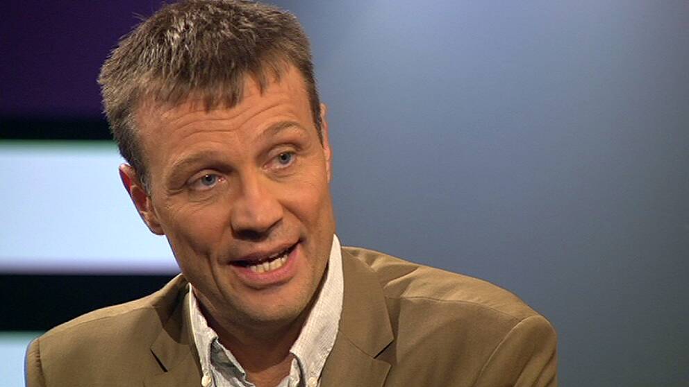 Pontus Mattsson, politisk reporter på Sveriges Television.