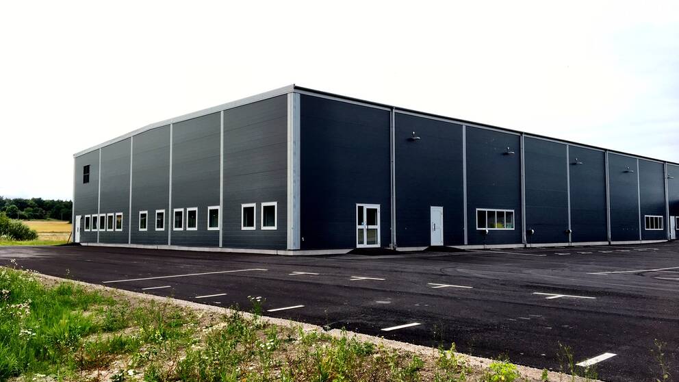 materiallager Nättraby, materialdepå, Landstinget Blekinge