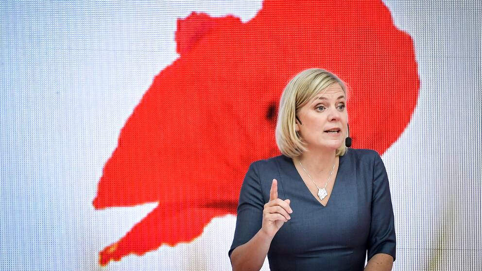Magdalena Andersson i Almedalen 2017