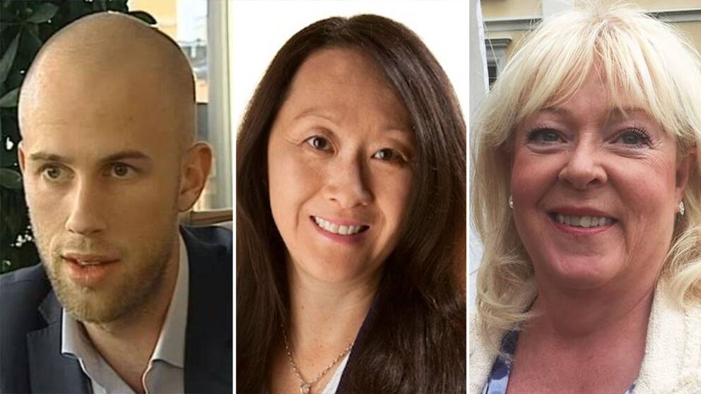 Carl-Oskar Bohlin, Katarina Tolgfors, och Suzanne Frank.