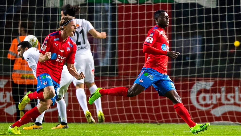 Oke Akpoveta gjorde 2-2 i matchens sista minut.