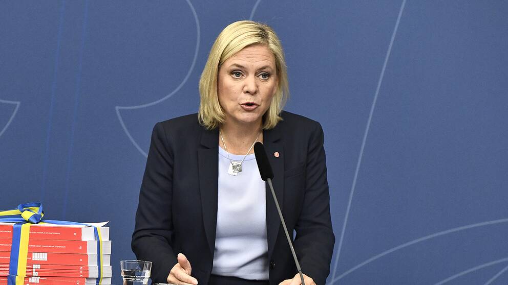 Finansminister Magdalena Andersson
