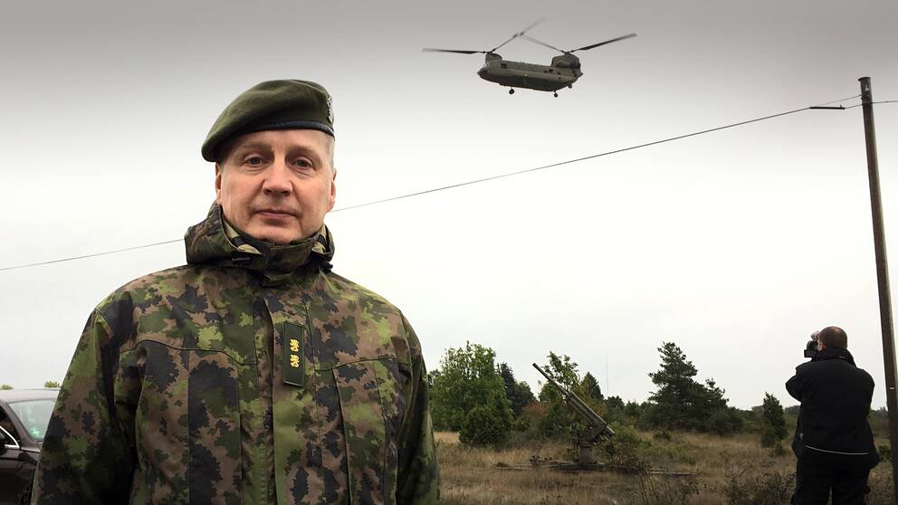 finsk arméchef Petri Hulkko aurora 17 gotland