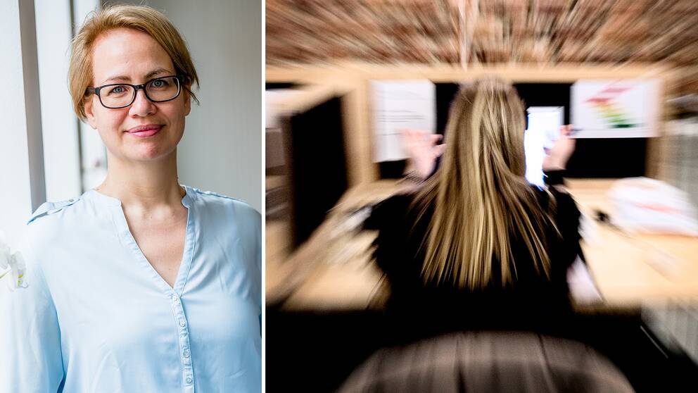 Kerstin Jeding, psykolog vid Stressmottagningen i Stockholm.