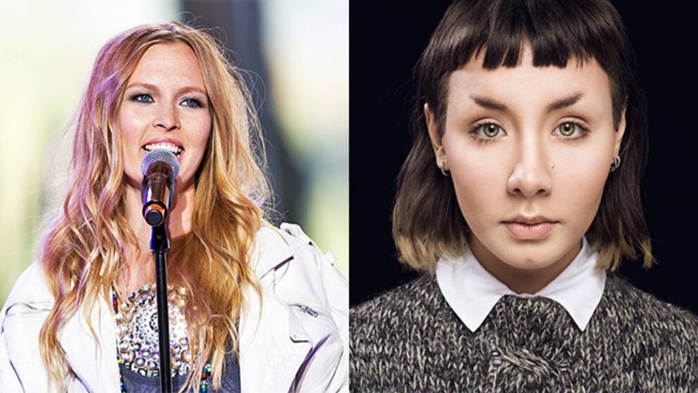 Sofia Jannok (t.v.) och Lovisa Negga (t.h.). Foto: SVT & Fredrik Augustsson