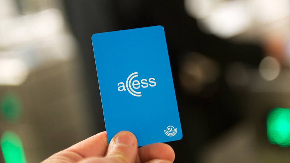 Sl Tommer Ditt Accesskort Efter 60 Dagar Svt Nyheter