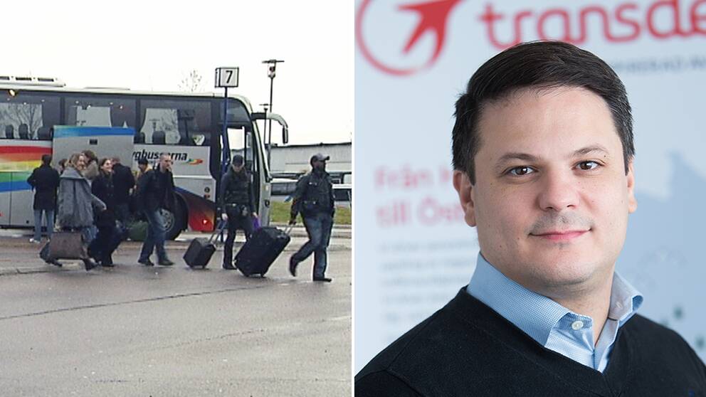 Flygbussarnas affärschef Zakaria Abna-Aissa är orolig för hur deras resenärer kommer att påverkas i samband med EU-toppmötet i Göteborg.