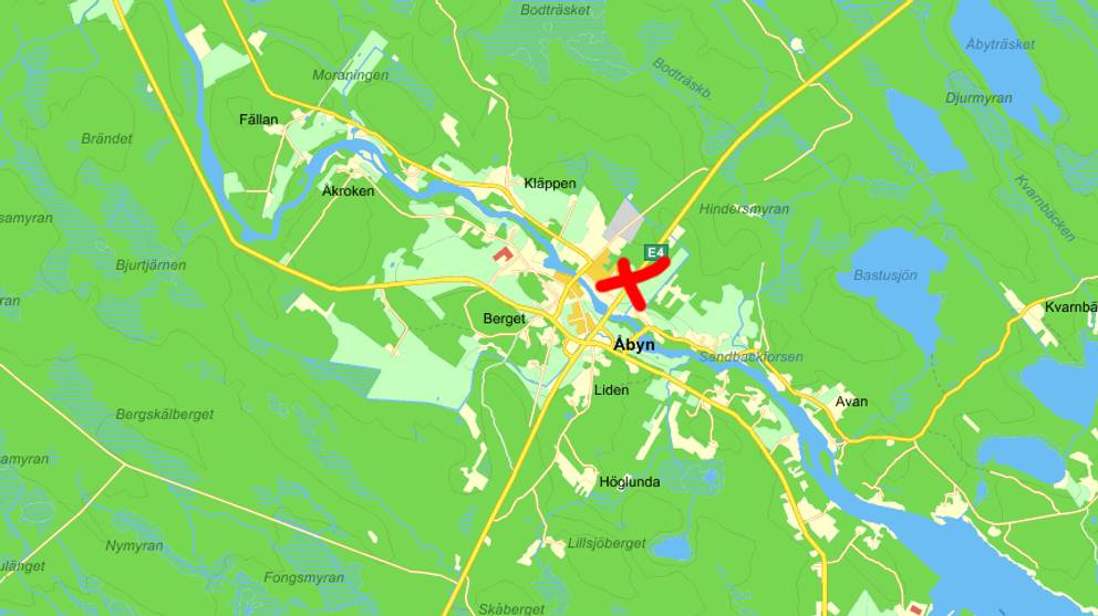 Bil har voltat i Åbyn | SVT Nyheter