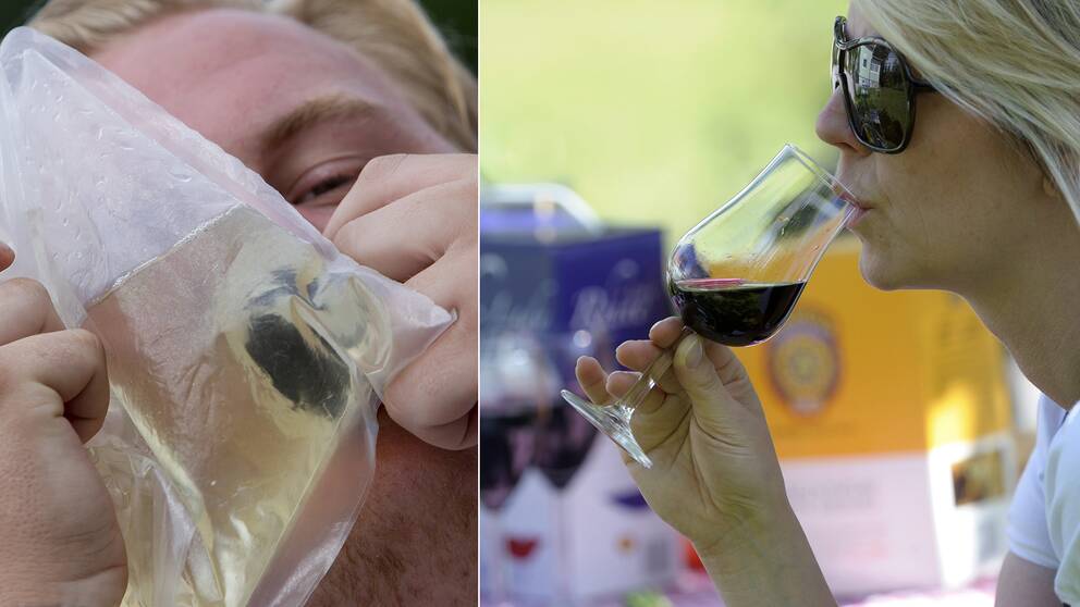 Svenskarna dricker tre glas vin mer i månaden på grund av lådvinerna, visar en ny rapport.