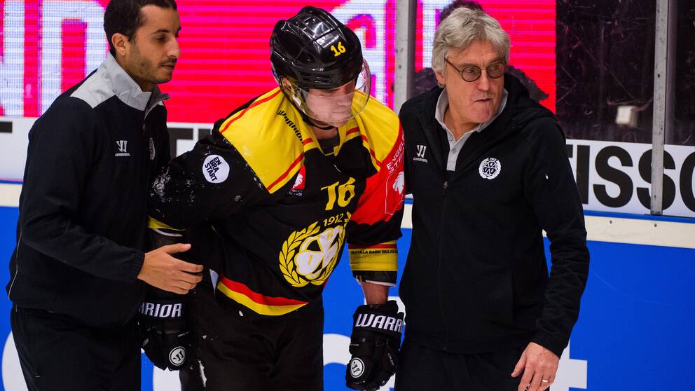 Brynas Bryter Med Forwarden Efter Skrackskadan Beklammande Svt Sport