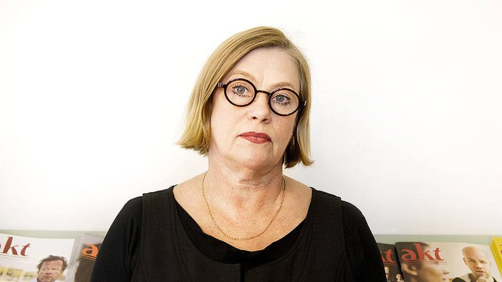 Anna Carlson, Teaterförbundets ordförande.