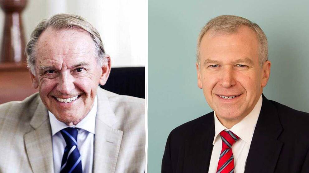 Jan Eliasson och Yves Leterme.