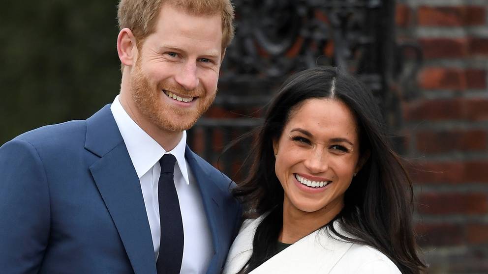 Beskedet Då Gifter Sig Prins Harry Och Meghan Markle Svt - 